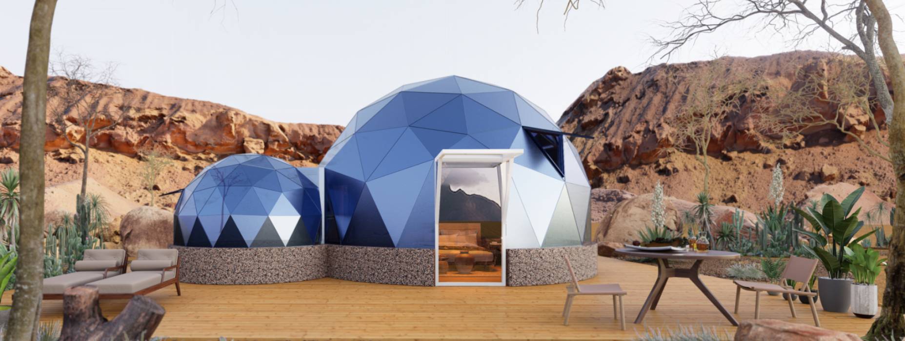 青云谱区球形智能光伏玻璃星空房